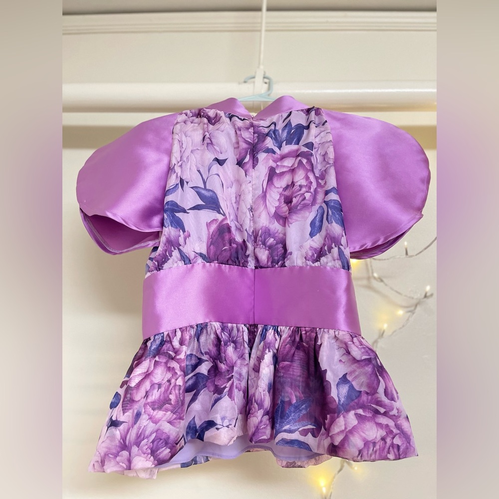 💜🥳 PURPLE TAILORED AVANT GARDE BLOUSE🥂✨🍾